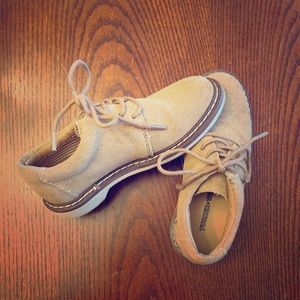 Tucker Tate Suede Lace Up Boys Loafer Shoe